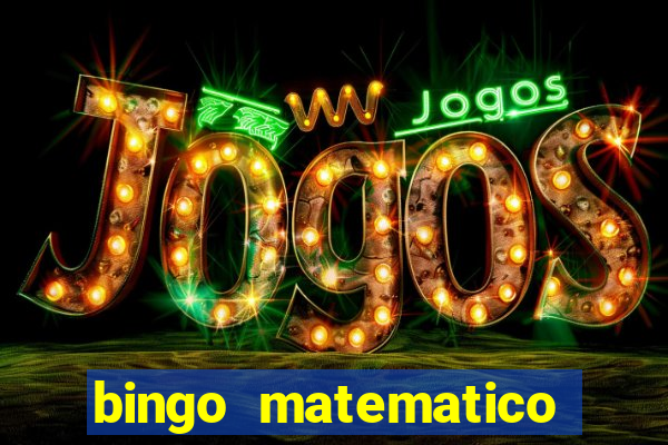 bingo matematico para ensino medio